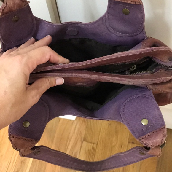 Lucky Brand Purple Shoulder Bag Purse - Picture 5 of 8